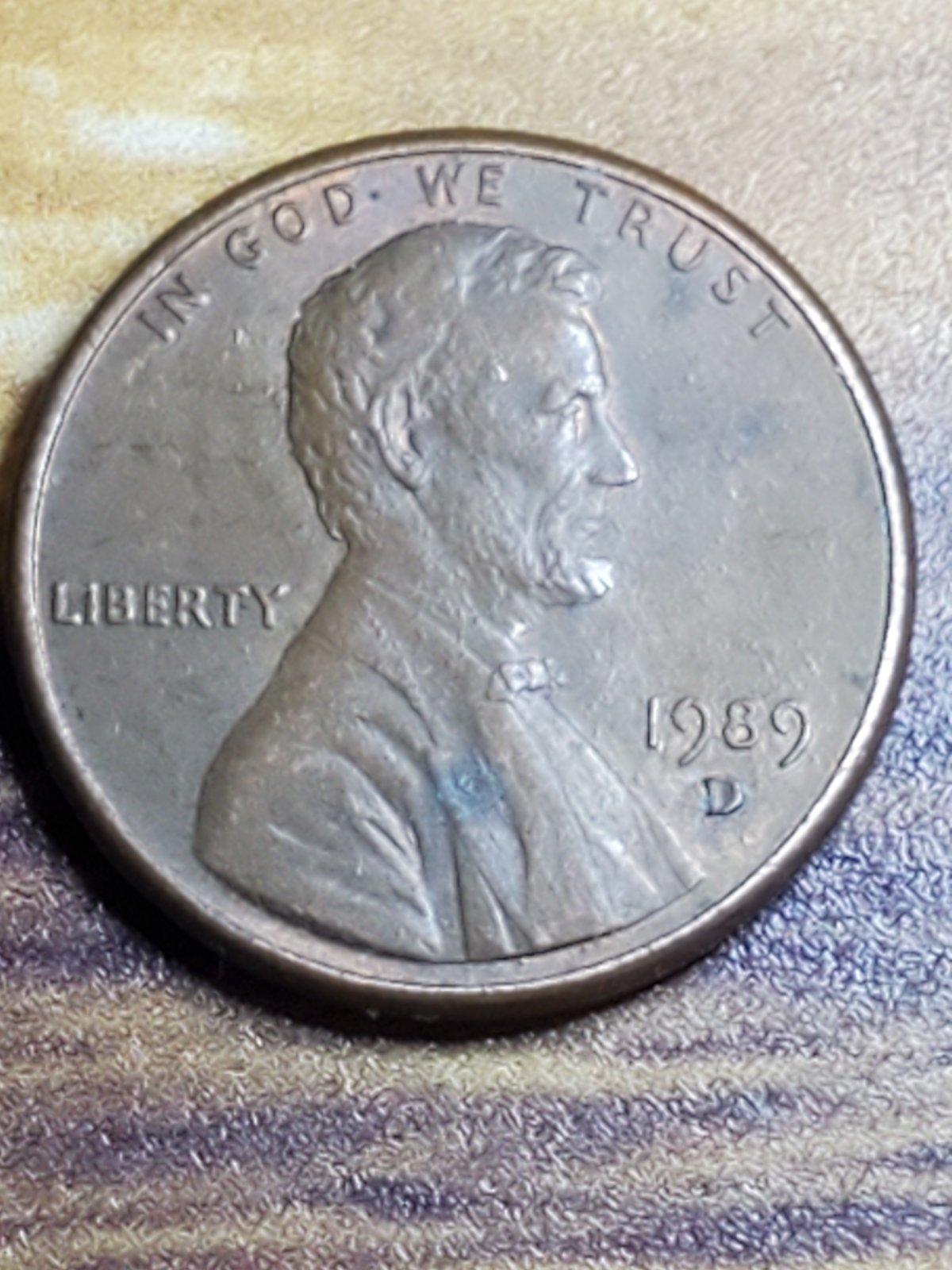 1989-D-Penny-With-The-Reverse-Of-The-1988-Penny